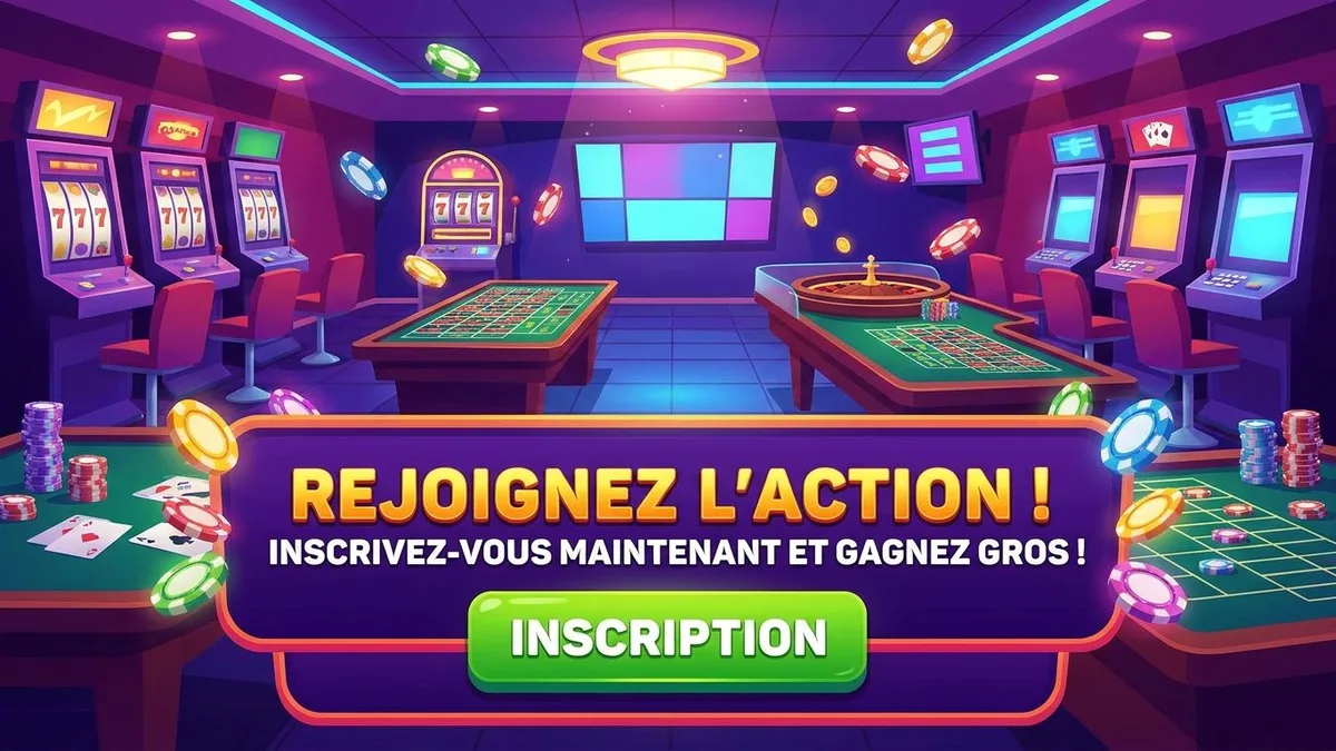 Inscription avec bonus